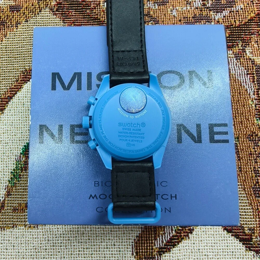 Swatch x Omega MoonSwatch Mission to Neptune Watch